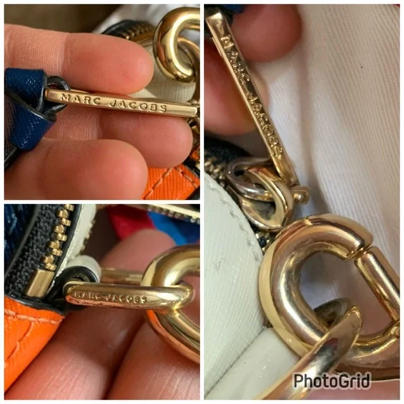 Authentic Rare Marc Jacobs Snapshot Blue Sea Multi Camera Crossbody Shoulder Bag - Picture 14 of 16